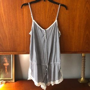 Victoria secrets sleep romper size medium